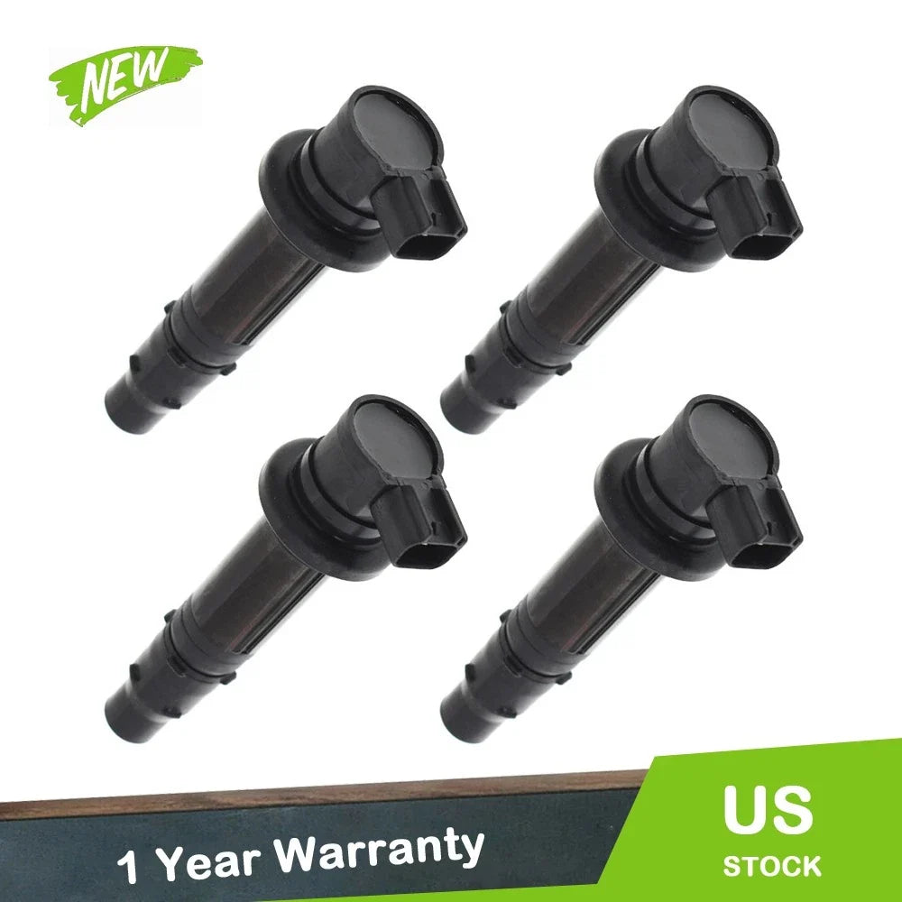 Set of 4 Ignition Coils for Yamaha YZF-R6 R6S R1 FZ1 VMAX1700 (2006–2020)