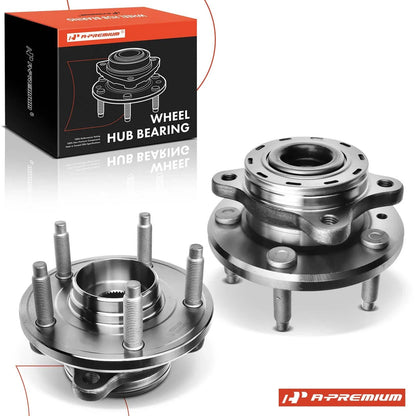 2X Front Wheel Hub & Bearing Assembly for Ford Taurus (2008–2009)