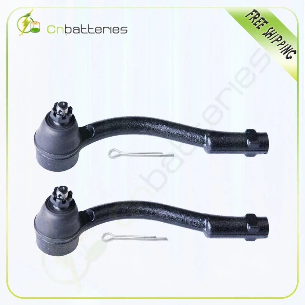 2Pcs Steering Kit Front Outer Tie Rod Ends for Hyundai Accent 2006-2011