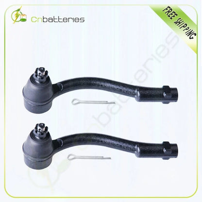 2Pcs Steering Kit Front Outer Tie Rod Ends for Hyundai Accent 2006-2011