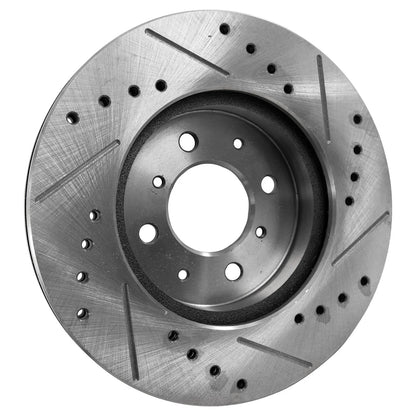 Cross-Drilled Brake Disc & Pad Set for Acura Integra (1994–2001)