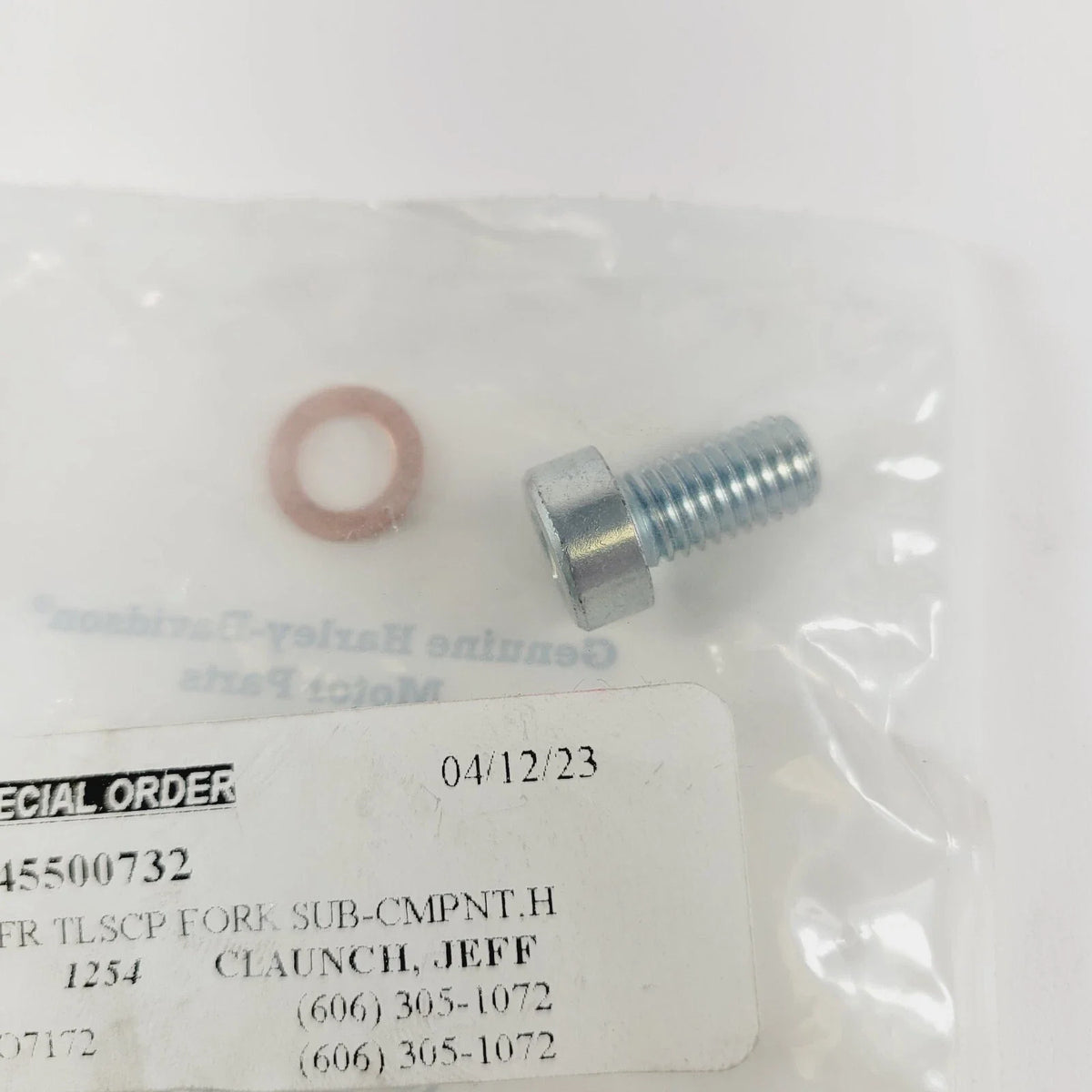 TLSCP Fork Sub-Component Front Right 45500732 for Harley-Davidson
