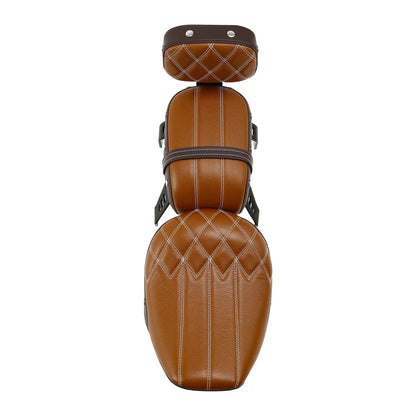 Passenger & Driver Seat Pad for Indian Scout Bobber 2018-2023