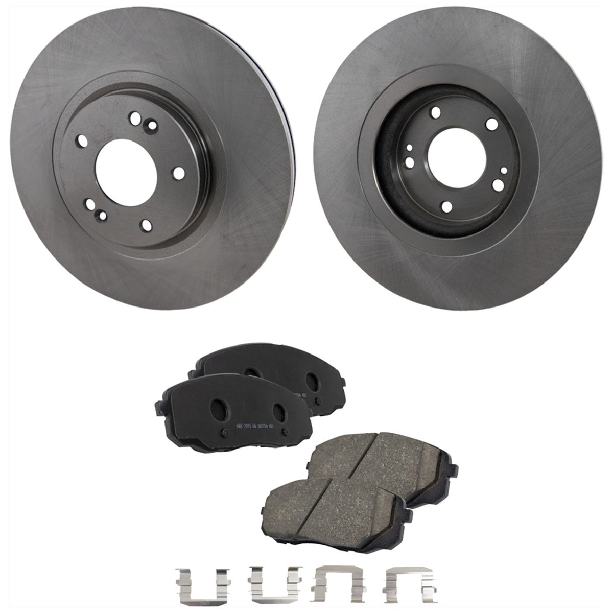 Front Brake Pads and Disc Rotors Set for Kia Sedona (2015-2021)