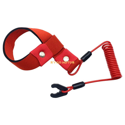 Stop Kill Switch Key Lanyard Tether for Arctic Cat JetSki (Barracuda, Montego)