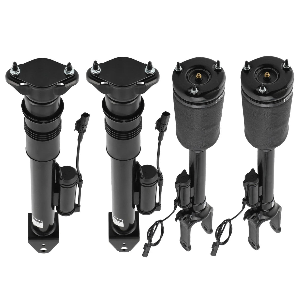 2X Front Air Suspension Struts + 2X Rear Shocks for Mercedes ML GL (2006–2012)