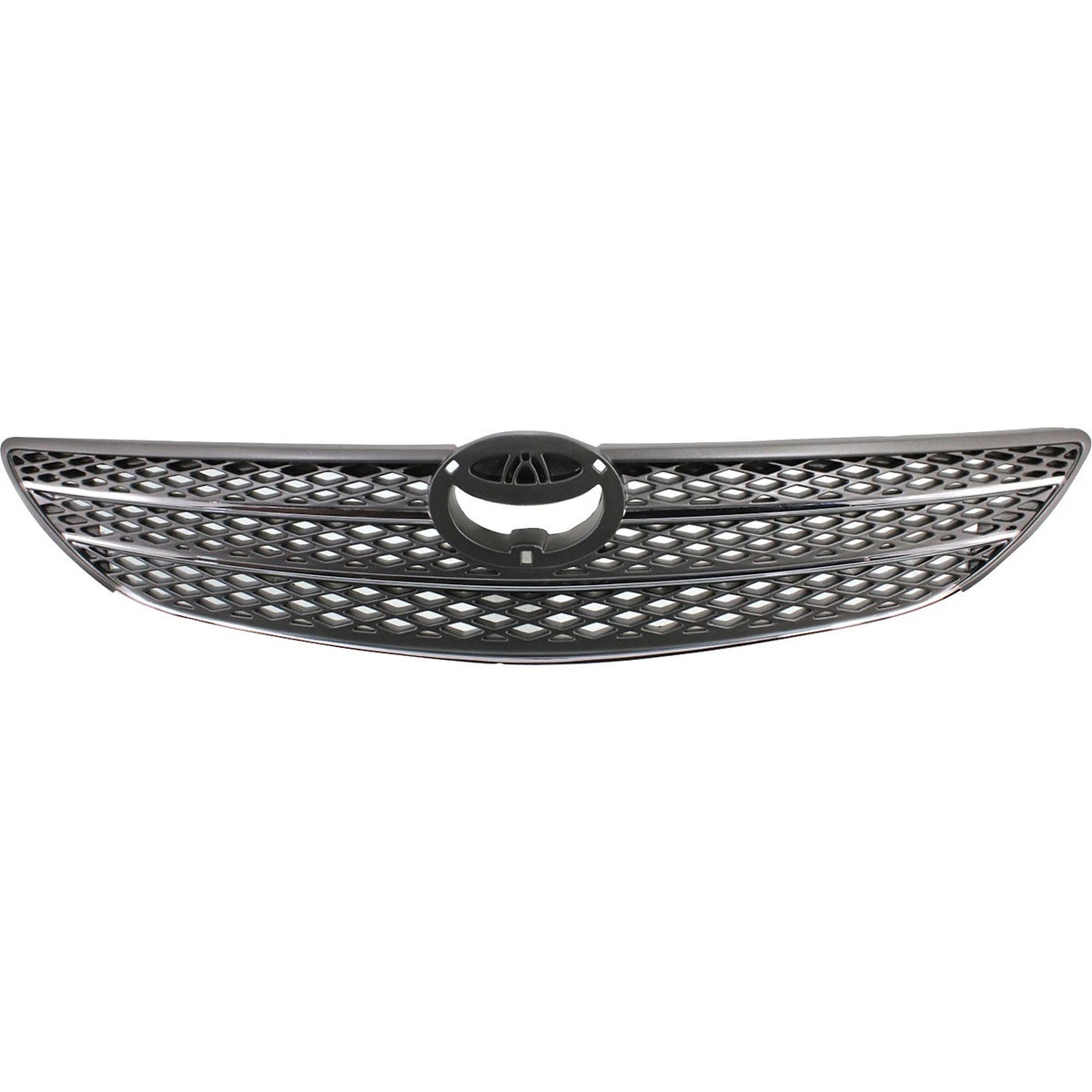 Grille for Toyota Camry (2002–2004) Gray Plastic