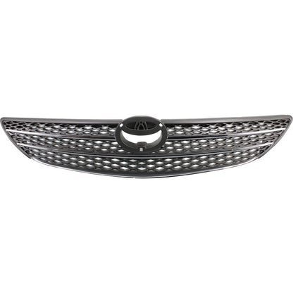 Grille for Toyota Camry (2002–2004) Gray Plastic