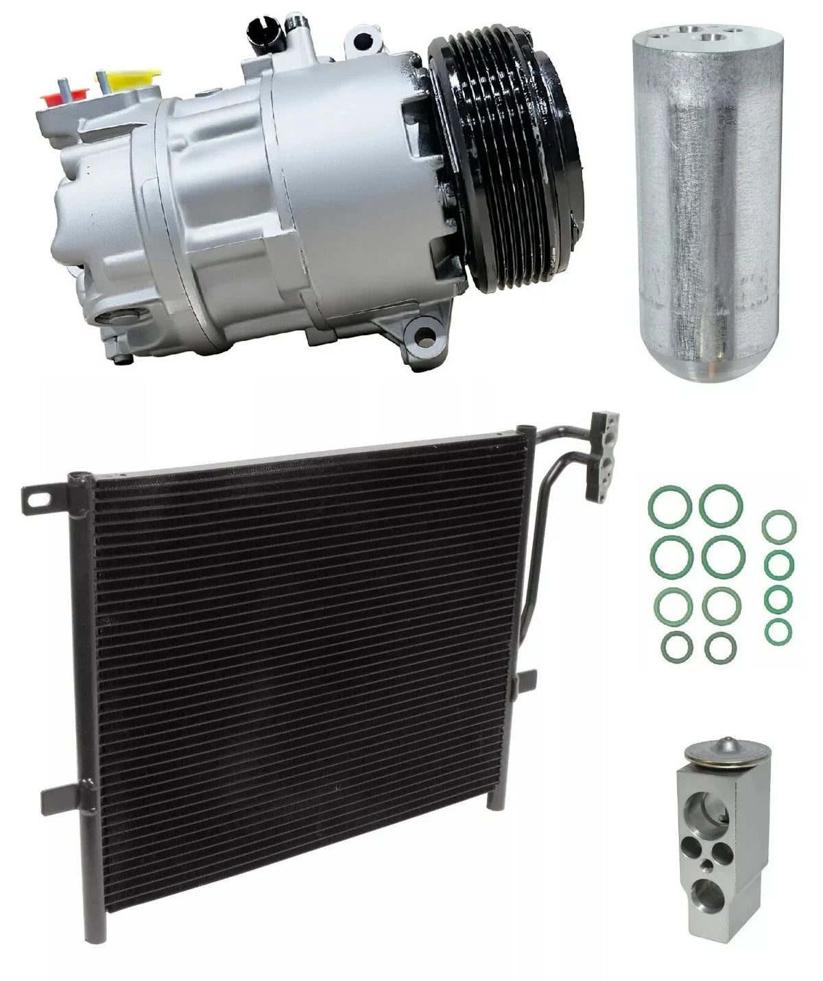 AC Compressor Kit with Condenser for BMW Z4 3.0L 3.2L (2008–2010)