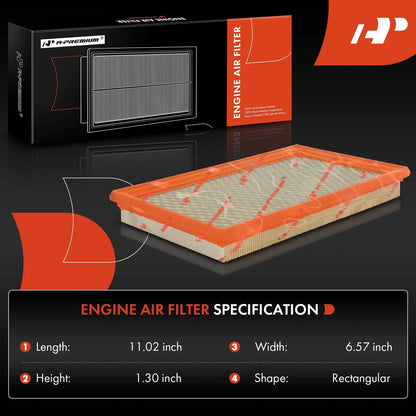 Cabin & Engine Filter with Activated Carbon for Nissan Altima 2013-2023