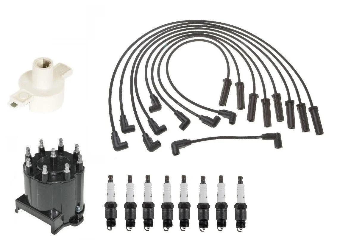 ACDelco Ignition Kit for Chevy 7.4 V8 (Distributor, Rotor, Cap, Spark Plugs)