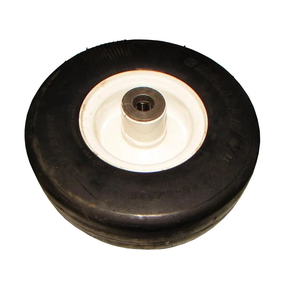 Flat Free Solid Tire for Ferris 1521181 5021181 Front Caster Wheel (9x3.50-4)