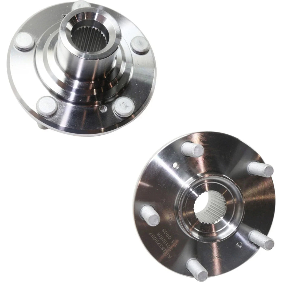 Set of 2 Wheel Hubs for Honda Accord (2008–2012) Front Left & Right