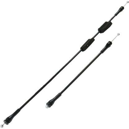 Set of 2 Door Latch Cables for Ford E150 E250 E350