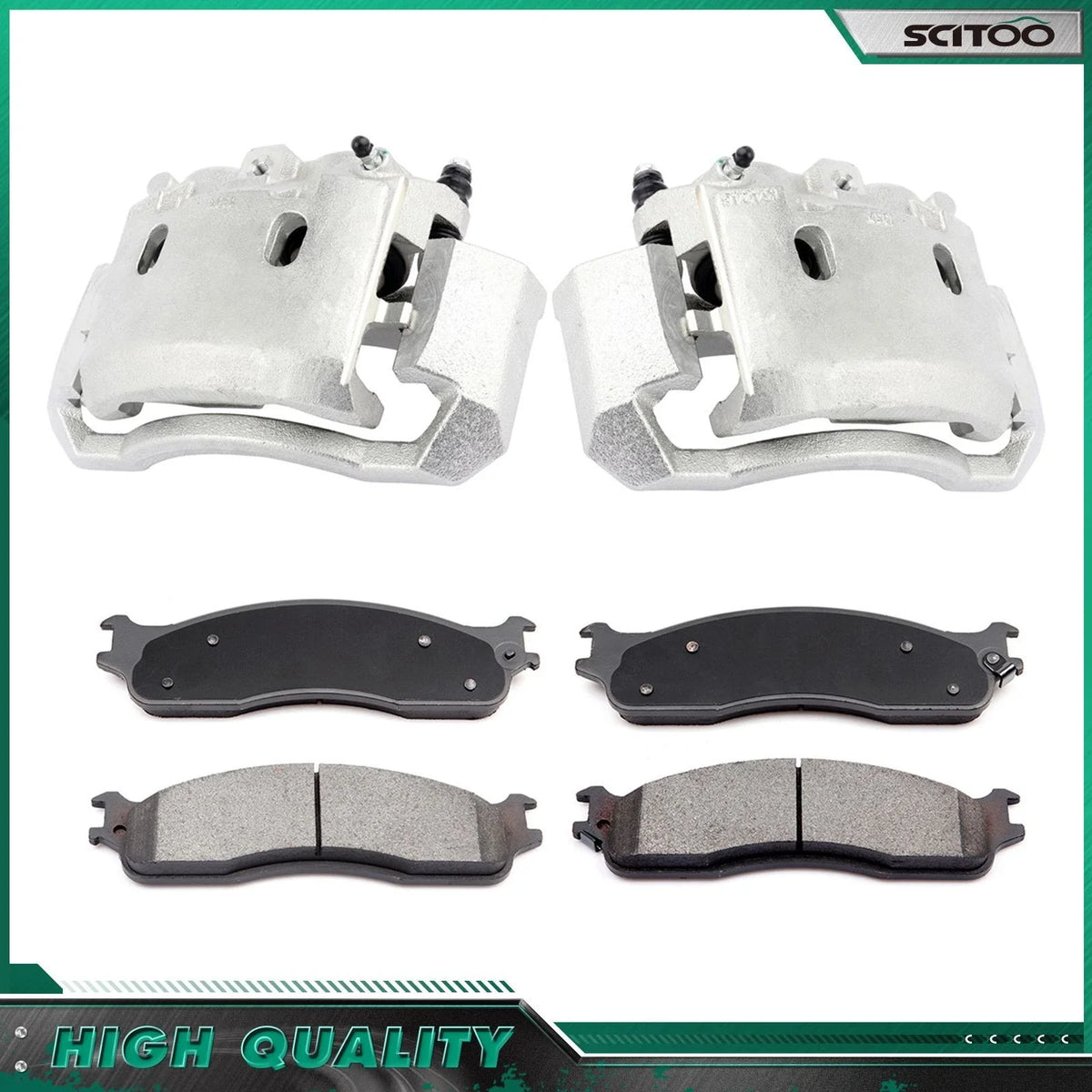2006-2008 Dodge Ram 1500 2500 3500 Front Brake Calipers with Bracket
