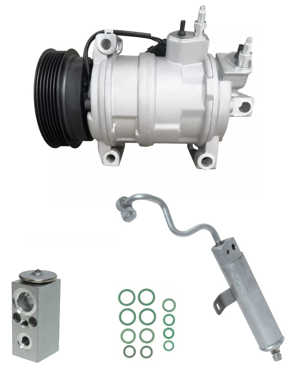 AC Compressor Kit Replacement for Jeep Commander 5.7L V8 (2006–2010)