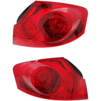Tail Light Set of 2 for Infiniti G37 (2009–2013) CAPA