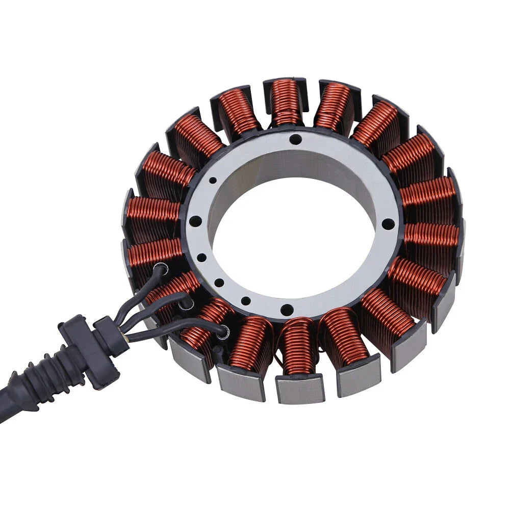 3 Phase 40Amp Stator Assembly 30017-08 for Softail & Dyna (2008-2017)