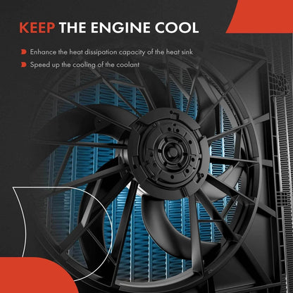 Cooling Fan Assembly for Juke 2015-2017 Nissan