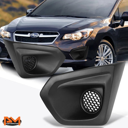 Fog Light Bezel Covers for 2012-2014 Subaru Impreza - Pair
