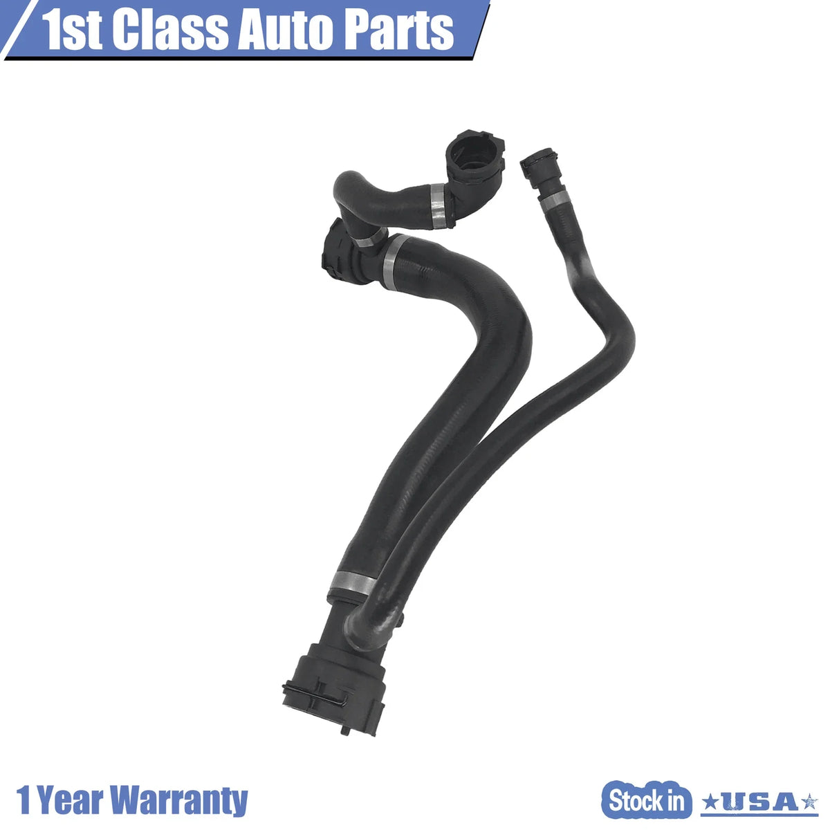 Upper Radiator Coolant Hose for BMW 545i 645Ci (2004–2005)