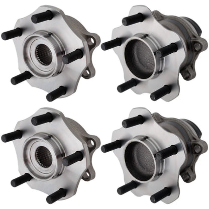 Set of 4 Wheel Hubs for Nissan