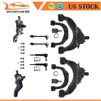 Control Arm and Ball Joint Kit for 1996-2002 Toyota 4Runner - 12 Pcs