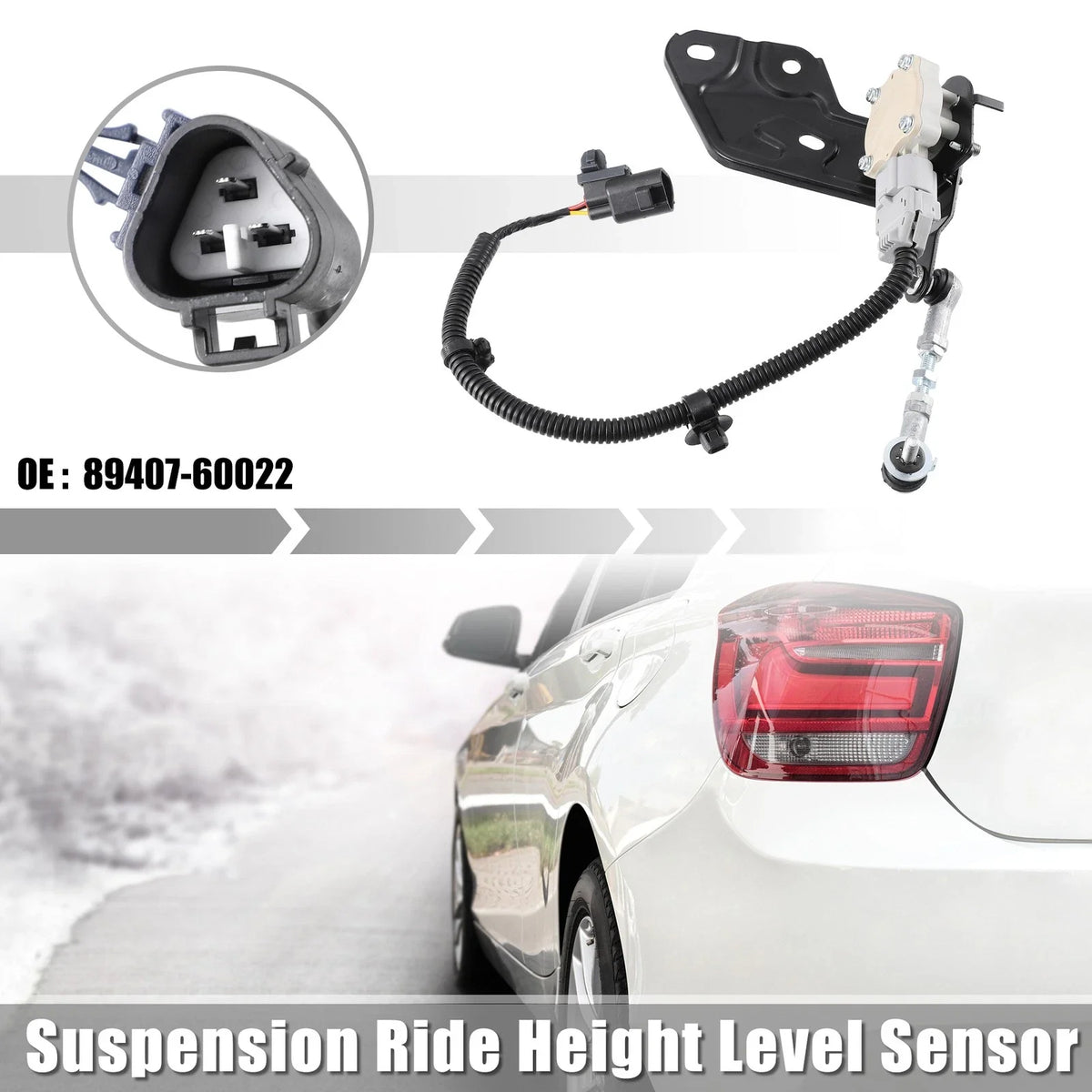 Rear Right Height Level Sensor for Toyota 4Runner (2003–2023) 89407-60022