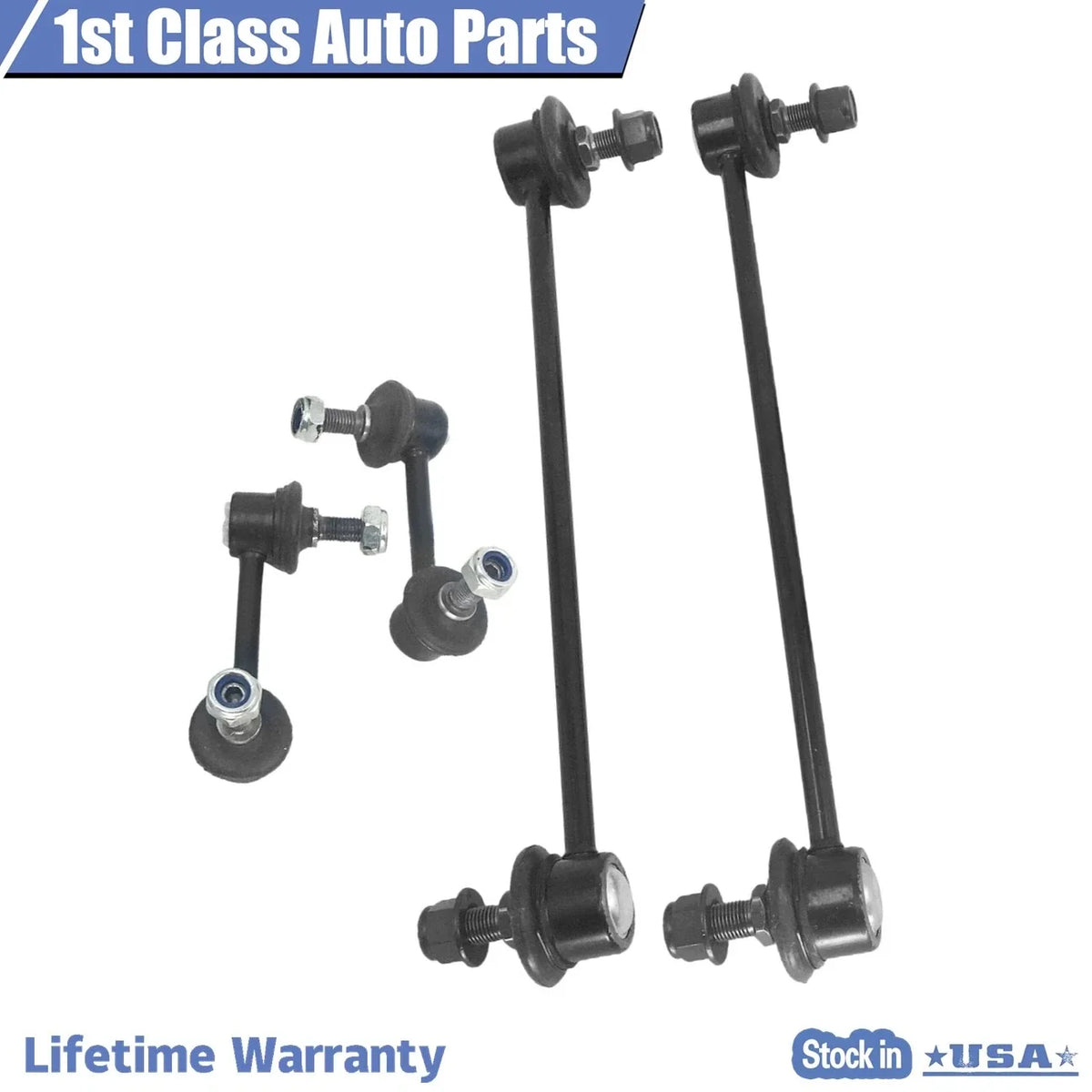 Set of 4 Sway Bar Links for Honda CR-V (2007–2011)