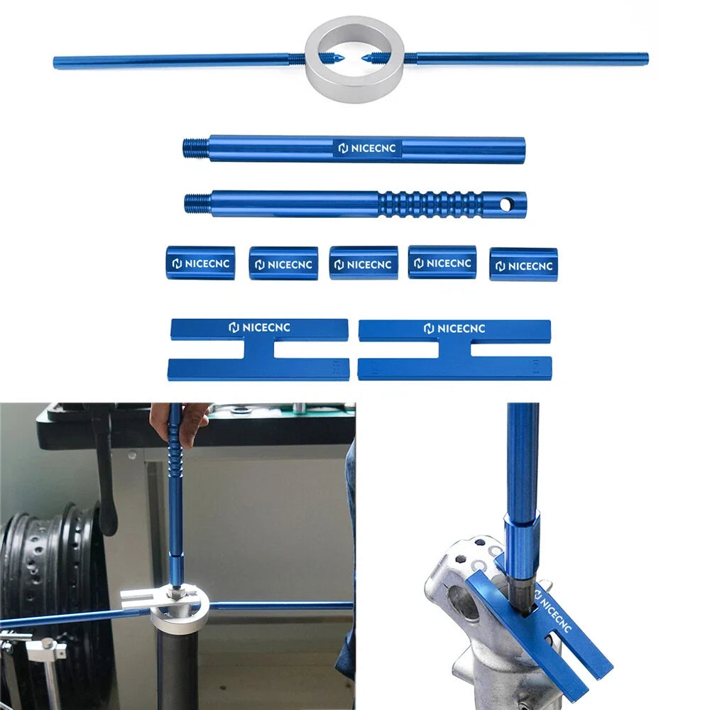 Motorcycle Damper Rod & Fork Spring Compressor Tool Set