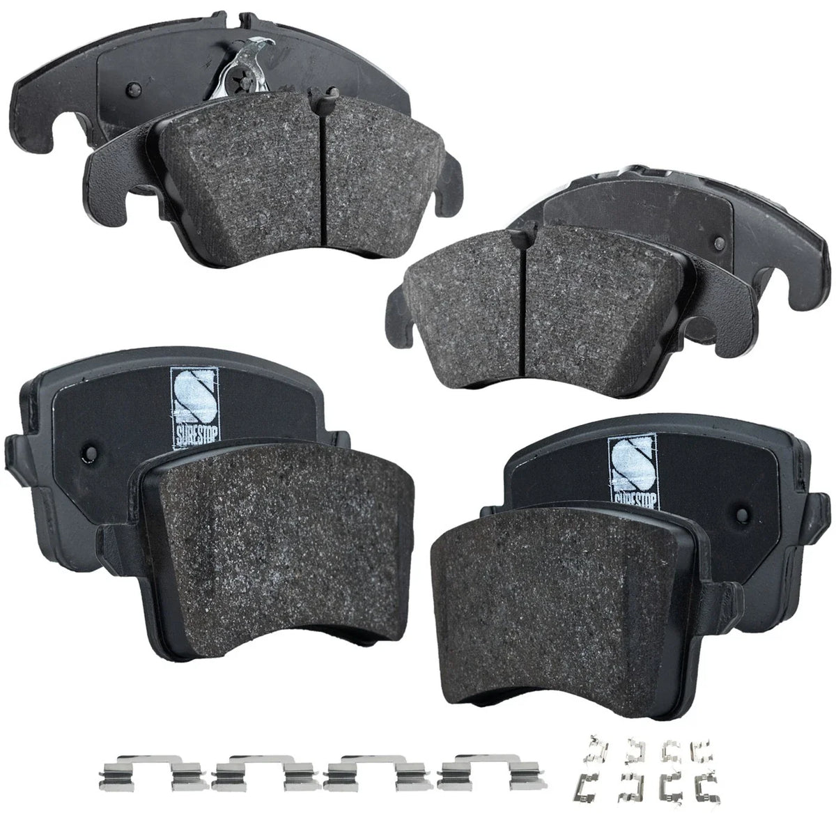 4-Piece NAO Brake Pads for Audi A4 (2009–2016)