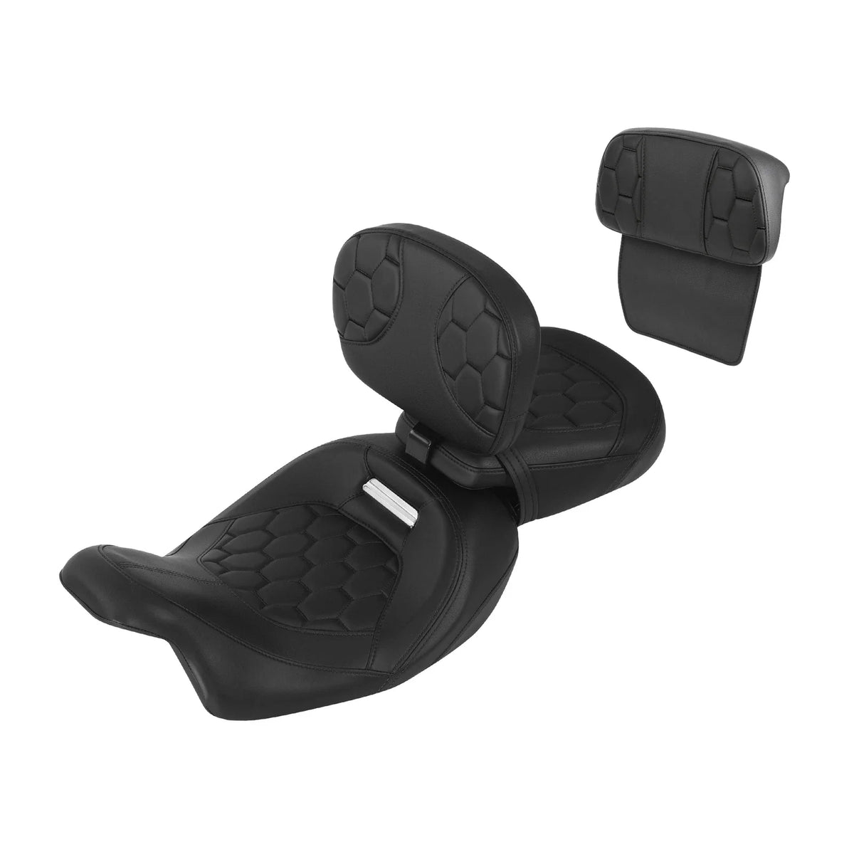Driver & Passenger Seats Backrest Pad - Harley CVO Road Glide 2014-2023