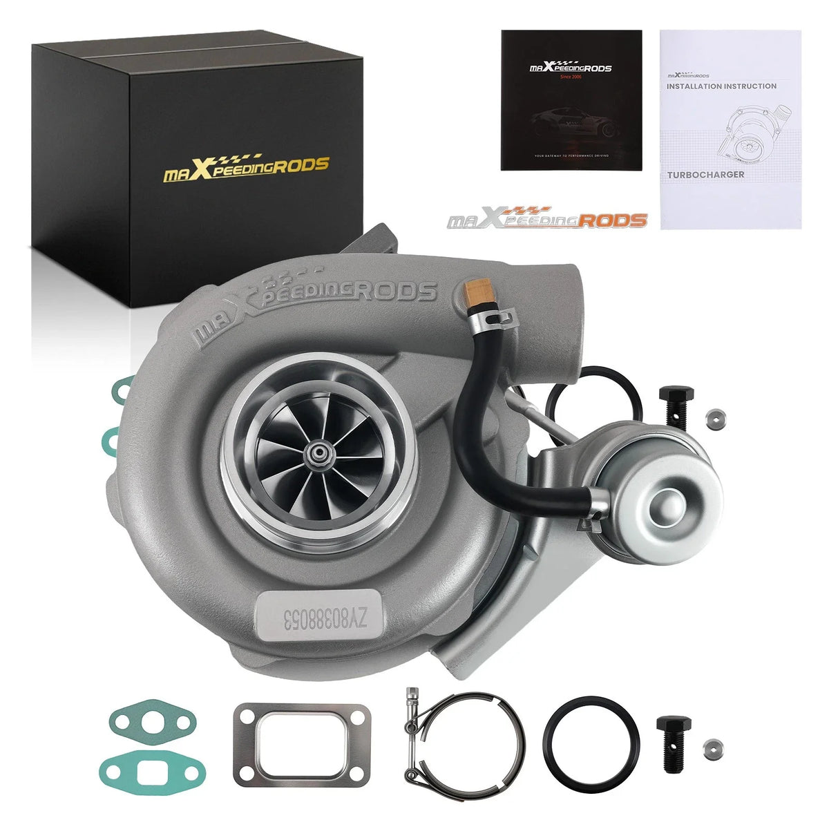 Turbocharger for Upgrade Billet T04e T3.63 (420+hp)