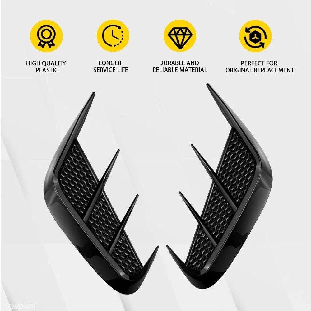 Rear Side Wing Vent Cover Trim for EV - Toyota Hilux N70