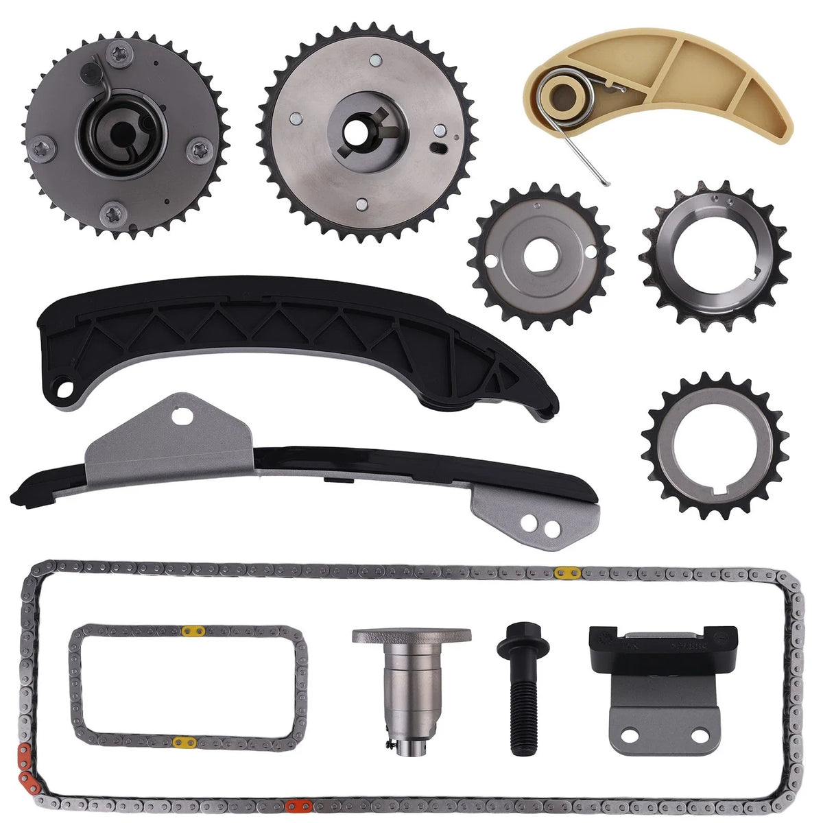 Complete 1.8L Timing Chain Set for Toyota Matrix (2009-2013)