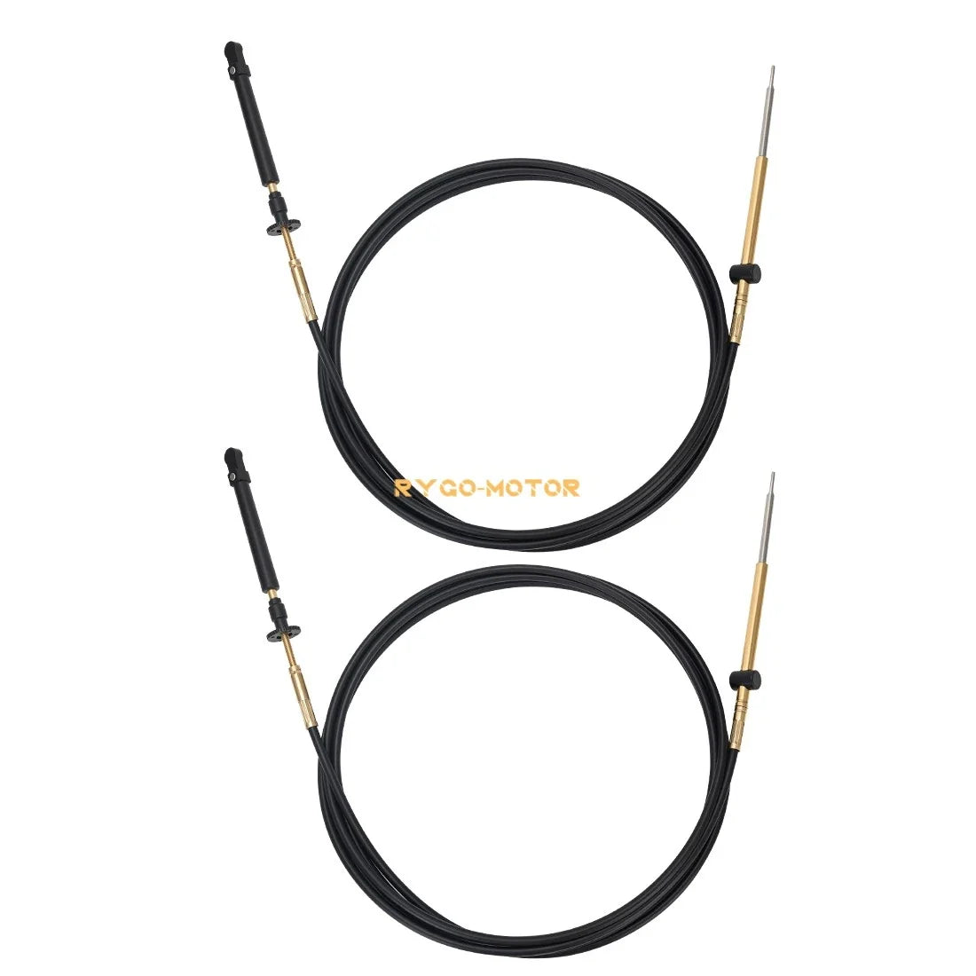 Set of 2 Throttle Control Cables for Evinrude Johnson OMC 1984–1994