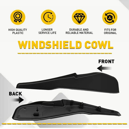 Left Front Cowl Extension Cover for Air Inlet Grille Chevy Malibu 2016-2025