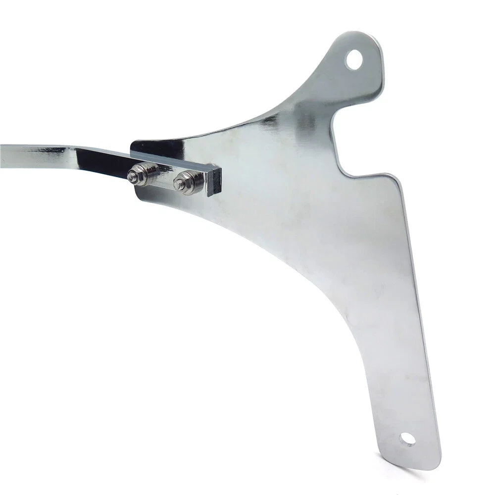 Sissy Bar Backrest with Chrome Flame Design for Kawasaki Vulcan 800 (96-06)