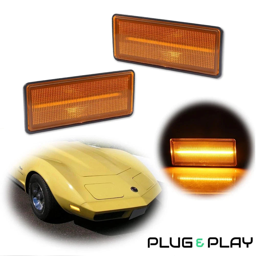 LED Side Marker Light for Chevy Corvette C3 (1974–1979)