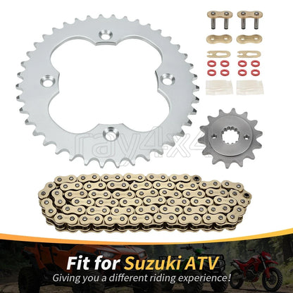 96 Links Gold X-Ring Chain for QuadSport Z400 (2009-2014)