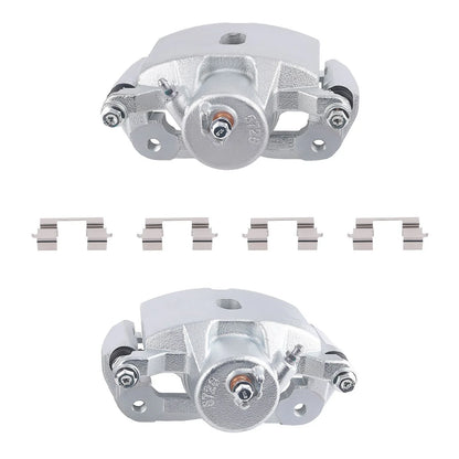 Pair Front Brake Calipers w/Bracket for Honda Accord (2003–2007) SLB19830