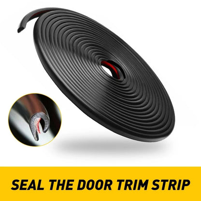 Rubber Seal Strip for Car Door Trim Molding (32ft)