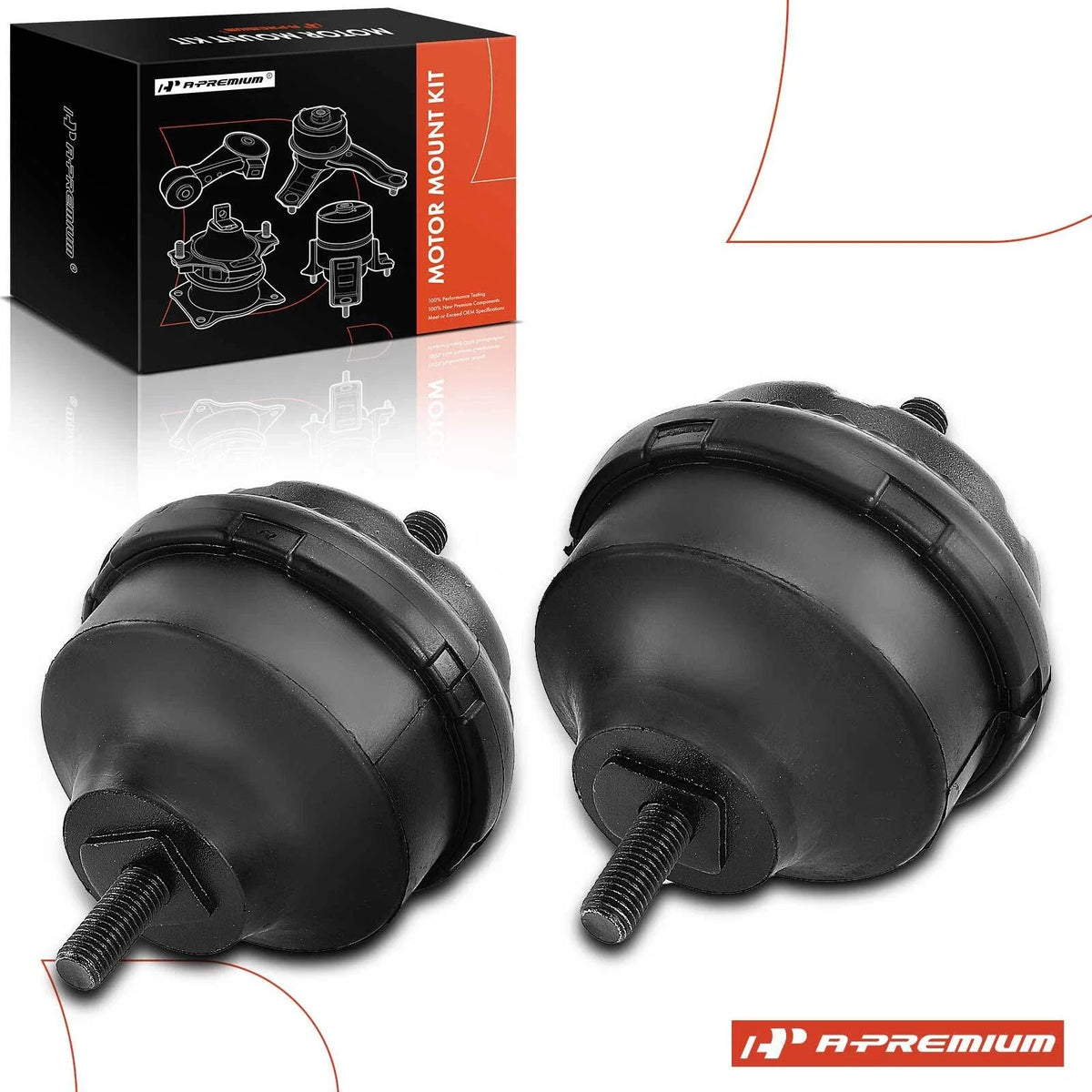 2X Front Engine Motor for Chevrolet Trailblazer GMC Envoy (2002–2009)