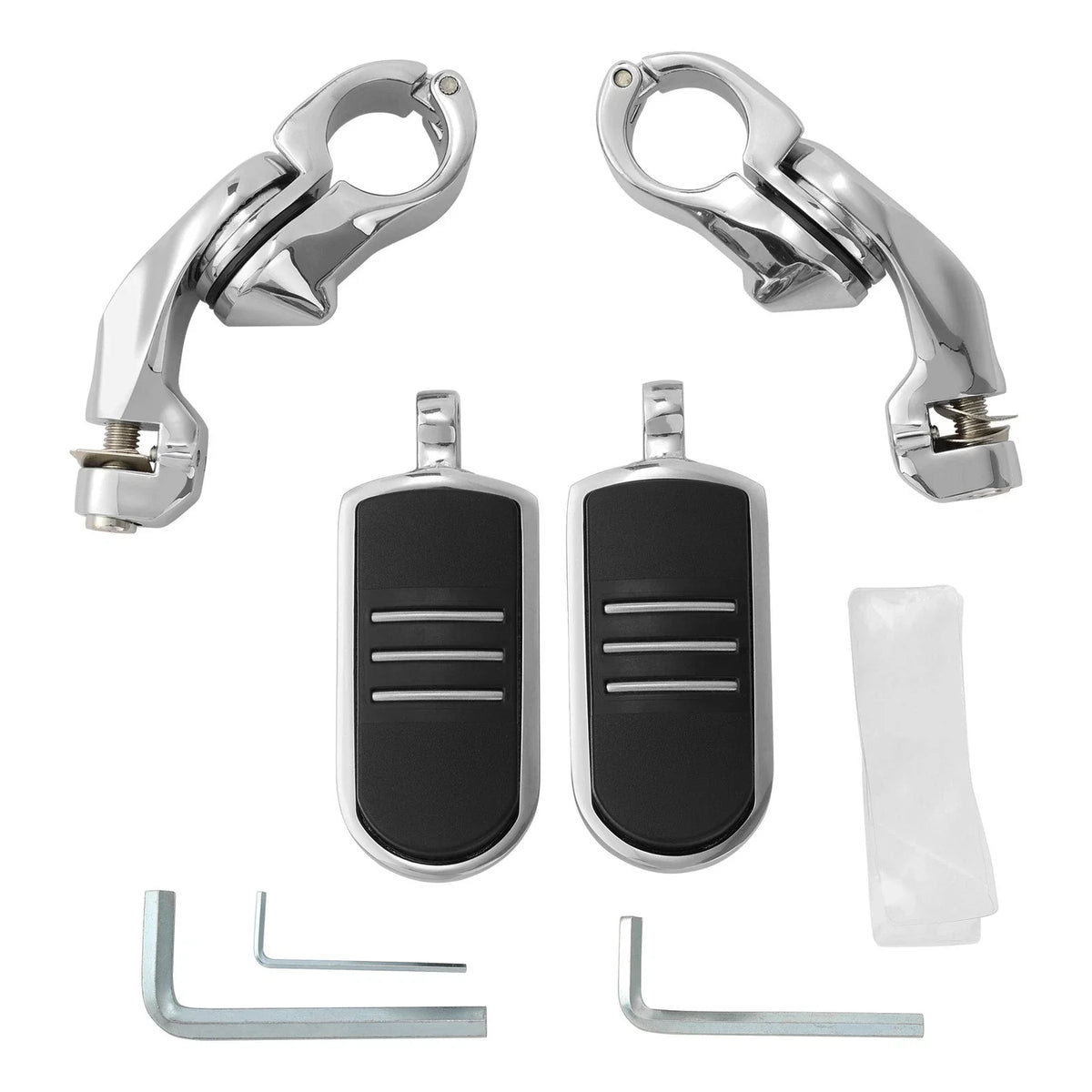 32mm Chrome Short Angled Foot Peg for Harley