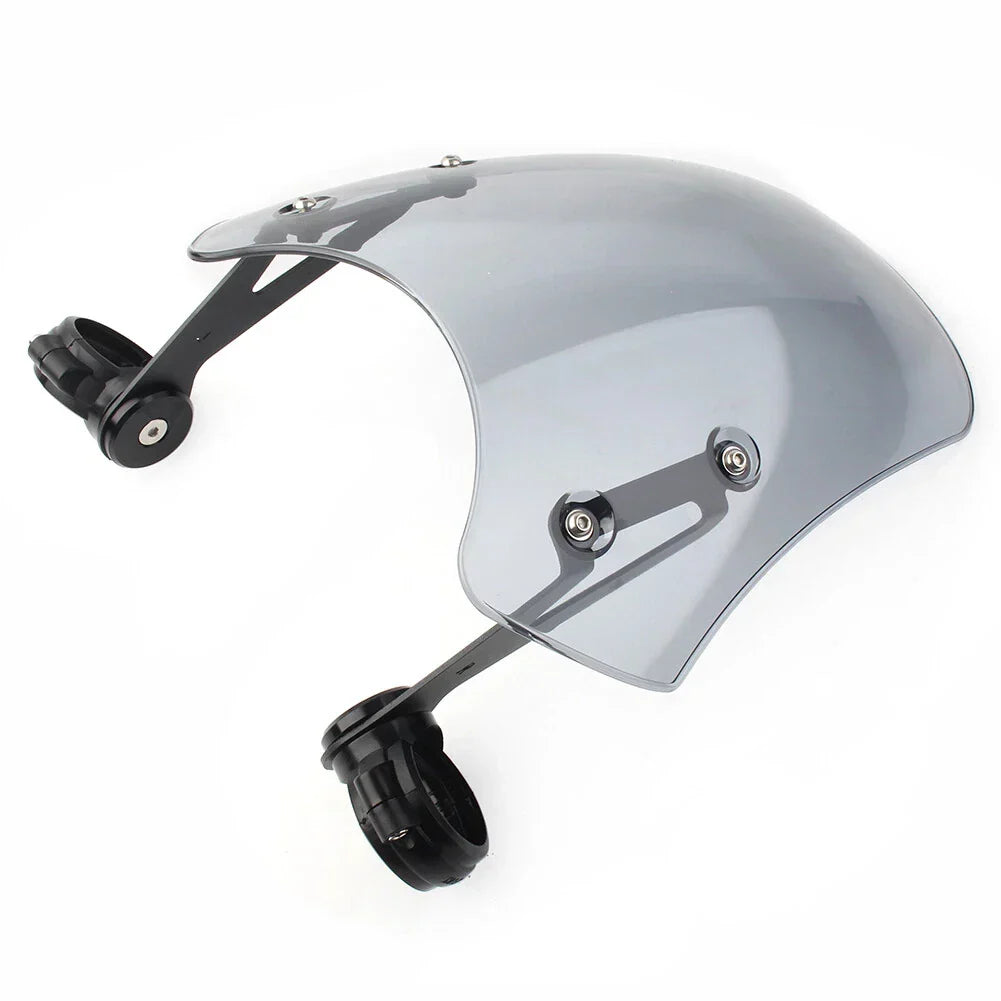 Windscreen Windshield with Bracket for Harley Dyna Softail 2006-2023
