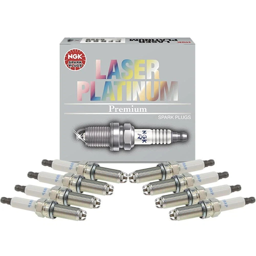 Set of 8 NGK Laser Platinum Spark Plugs for BMW E60 E63 E64 E90 E92 E93 M3 M5 M6
