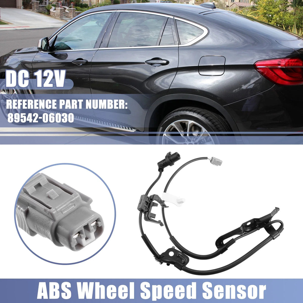 ABS Wheel Speed Sensor Front Right 8954206030 for Toyota Camry (2006–2011)
