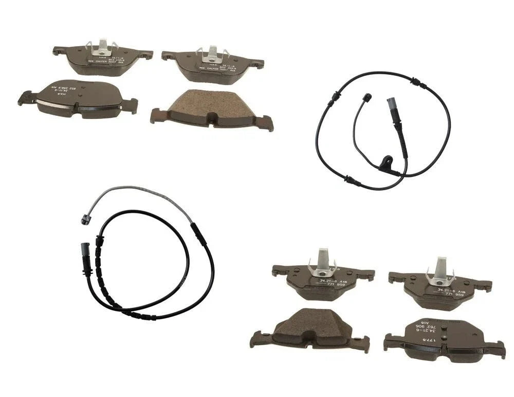 Disc Brake Pad Kit for BMW (Front and Rear) (2010–2019)