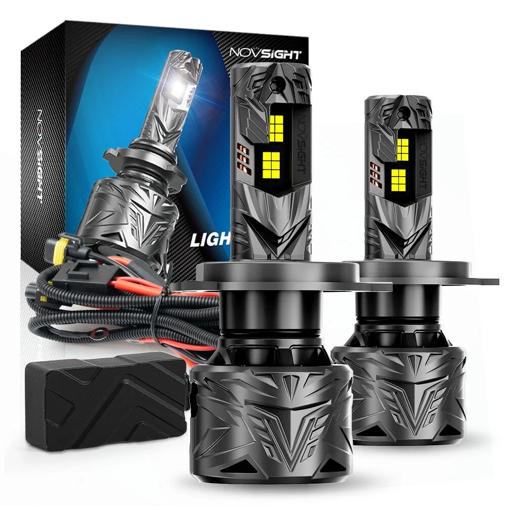LED Headlight Bulbs 2X H4 50000LM 240W for Toyota Hilux N70