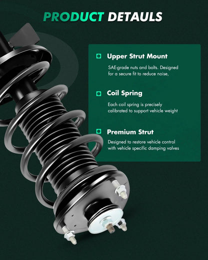 Strut and Shock Assembly for Honda Odyssey 2011 to 2015